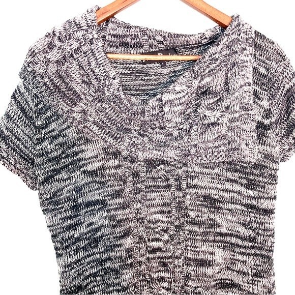 Ellen Parker Cowl Wrap Neck Knit Sweater Dress Size Large - Picture 5 of 5